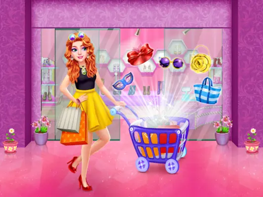 Rich Shopping Mall Girl Games android App screenshot 5